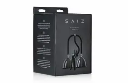 SAIZ Dual Breast Enhancement System Premium Transparent Cups