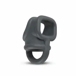 Boners Liquid Silicone Anatomical Ball Separator - Flexible Black