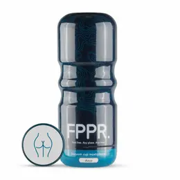 FPPR White Intimate Stimulation Device with Textured Interior - Compact Design