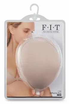 FIT CLOTH Silicone Adhesive Bra Cup C - Washable, Reusable, Strapless