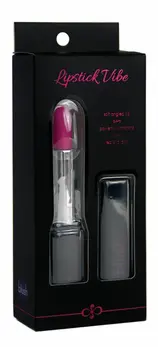 Rosy Touch Lipstick Compact Vibrating Device, Discreet Pink Mini Model