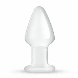 Glas Model No. 25 Medium Glass Anal Accessory 4.6 cm Clear