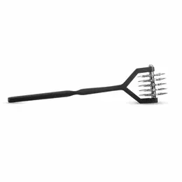 Sinner Gear Stainless Steel 5-Wheel Pinwheel - Black, Precision Model