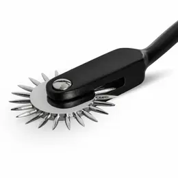 Sinner Gear Pinwheel 1-Wheel Black - Stainless Steel Sensory Tool