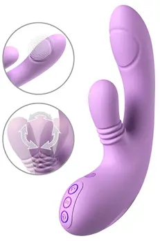 Fantasy For Her IntiMotion Flutter Pro Pur - Dual-Action Silicone Device 20.6cm