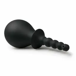 Steamy Intimate Hygiene System Silicone Cleaning Device Black 225ml