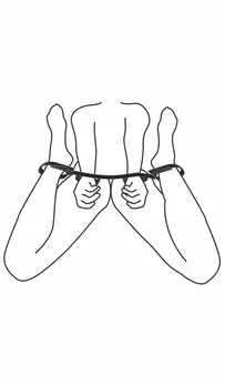 EasyToys Adjustable Restraint Bar with Faux Leather Cuffs - Black, Universal Fit