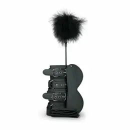 EasyToys Bondage Starter Kit - Adjustable Cuffs & Eye Mask Set