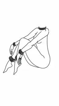 EasyToys Bondage Set - Adjustable Faux Leather Collar & Cuffs Kit