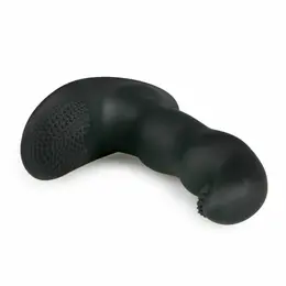 TOYJOY Dynamic Duke Ribbed Silicone Intimate Massager Black