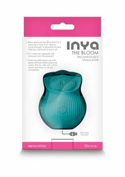 INYA The Bloom Rechargeable Floral Silicone Intimate Device Pink