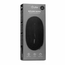 EasyToys Rope 10m Black - Durable Soft Nylon Bondage Cord