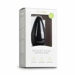 Sinner Gear Large Silicone Plug Black - Secure Wide-Base Anal Model