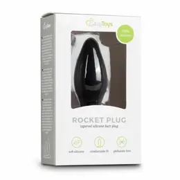 Sinner Gear Black Silicone Intimate Plug Small - Ergonomic Design