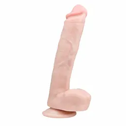 TOYJOY Realistic Touch Model 26.5 cm, Flexible Surface, Beige