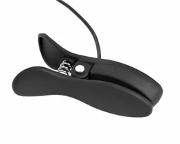 XR Brands Power Pinchers Adjustable Vibrating Clamp System Black