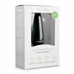 EasyToys Silicone Intimate Plug L Black - Ergonomic Flexible Design