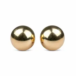 EasyToys Gold Ben Wa Balls 25mm - Premium Pelvic Muscle Trainer