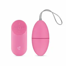 EasyToys Vibrating Egg Pink Remote Control 10-Mode Waterproof 8718627521946