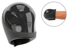 Rebel Glans Trainer Cup - Compact Vibrating System, Waterproof, Black