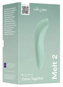 We-Vibe Melt 2 Sage Intimate Air Pulse Device 12 Intensities Waterproof