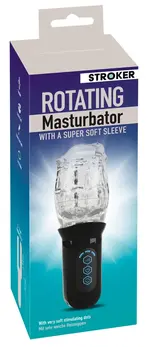 STROKER Rotating Intimate Machine Clear 360° Multi-Speed, Rechargeable