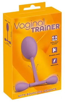 You2Toys Pelvic Fitness Trainer with Dynamic Ball System, 78g, Silicone