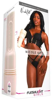 Fleshlight Nicole Kitt Purrrrrfection Intimate Machine, Superskin, 25 cm