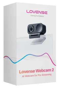 Lovense Webcam 2 4K Ultra HD Streaming Camera Wide-Angle HDR