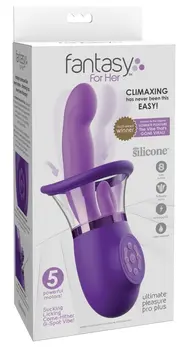 Fantasy For Her Pleasure Pro Plus Intimate System Purple 24.1 cm