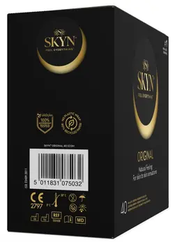 Manix SKYN Original 40pcs - Ultra-Thin Polyisoprene Vegan Condoms