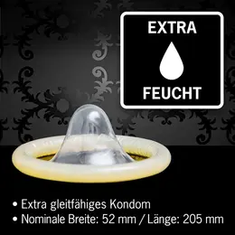London Classic Transparent Condoms Silicone Lubricated 1000 pcs Regular 52mm