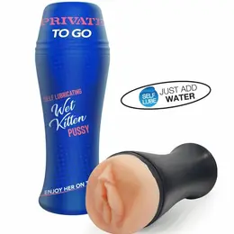 PRIVATE Wet Kitten Self-Lube To Go Compact Intimate Device Travel Size