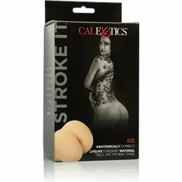 CalExotics Stroke It Anatomical Intimate Device PureSkin Flesh 16.5cm
