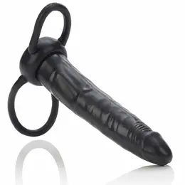 CalExotics Accommodator Black Dual Support Intimate System 13 cm