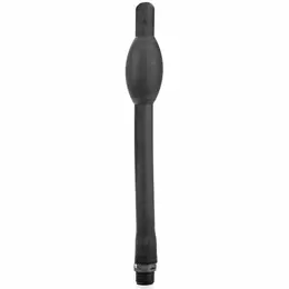 All Black Flexible Silicone Hygiene System 27 cm - Universal Adapter