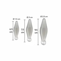ToyJoy Anal Play Set 3-Piece Transparent Silicone Training Kit
