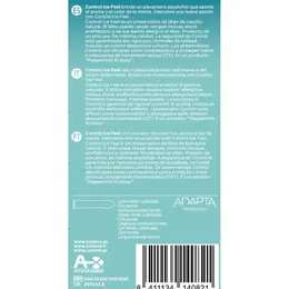 CONTROL Ice Feel Cool Effect Mint-Colored Condoms 10-Pack 53mm Lubricated