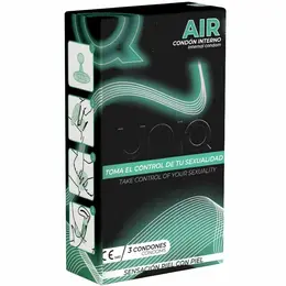 Uniq Air Latex-Free Female Protective Barrier 3-Pack Clear 180mm