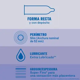 Durex Invisible Extra Lubricated 12 pcs - Ultra-Thin, Enhanced Comfort