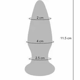 TOYJOY The Shining Vibrating Glass Plug - 5 Modes, Premium Design