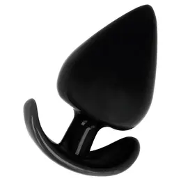 Addicted Toys Intimate Plug 8.5 cm - Flexible Ergonomic TPR, Black