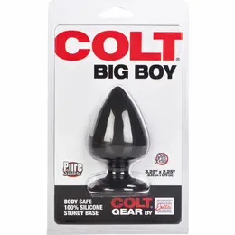 CalExotics Colt Big Boy Black Silicone Plug Ergonomic 6cm/5cm