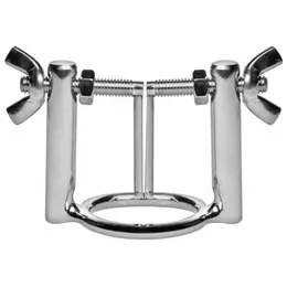 Metal Hard Stainless Steel Glans Ring with Adjustable Urethral System