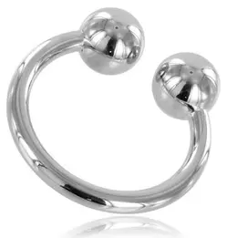 Metal Hard Premium Steel Glans Ring 32mm - Durable Anatomical Design