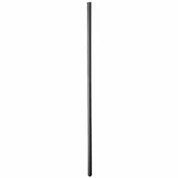 All Black Silicone Urethral Probe 6mm - Flexible Hygienic 24cm Model