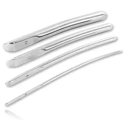 Metal Hard Stainless Steel Urethral Dilator 7mm One-Piece Design