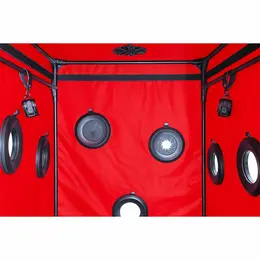 SECRET DOME KINK CLUB Cabin SCANDALE Black & Red Modular Restraint Set