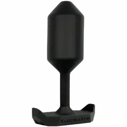 ElectraStim Silicone Electro Plug MR-S-Leather Edition, Steel Core, 76mm
