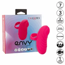 CalExotics Envy Handheld Rolling Ball Massager Pink, 7 Modes, Waterproof